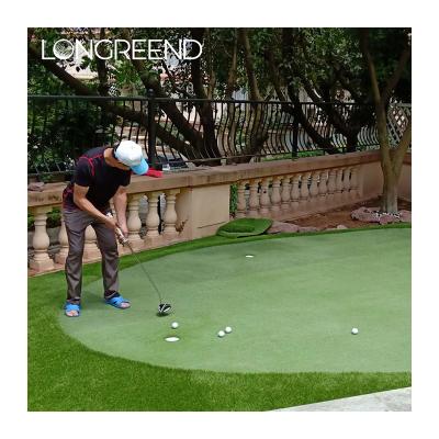 China LONGREEND Artificial Turf Backyard Golf Course Mini Golf Putting Greens Customized Size for sale