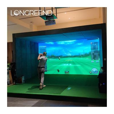 China LONGREEND Bravo Golf Simulator Indoor Golf Simulator Golf Simulator Indoor Golf Simulator Equipment Home Swing Trainer Custom Demand for sale