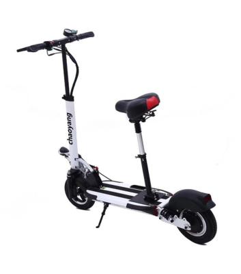 China Unisex Dismountable Fold Mopeds Electric Mobility Scooter Battery Power Scooter With Light for sale