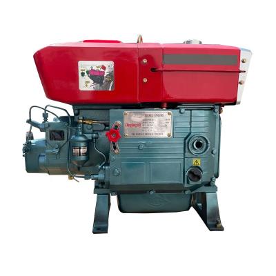 China Changfa factory price hand start R175 R175N 6HP water cooled single-cyclinder four stroke four stroke diesel engine directly for sale