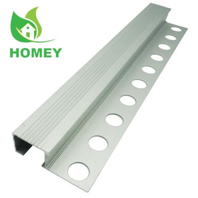 China Modern Homey Flexible Aluminum Metal Stair Nosing Trim Profile for sale