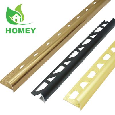 China Modern Bar Floor Accessories Aluminum Edge Trim for sale