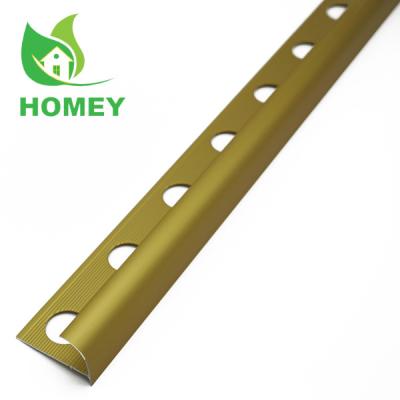 China Modern Different Size And Color Metal Edge Foshan Tile Corner Trim for sale