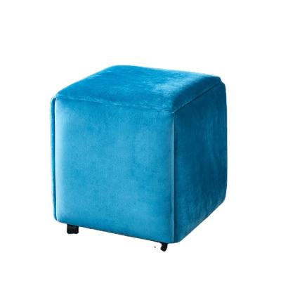 China Modern Multifunctional Cubes Carve Stool Rubik's Cube Sofa Stool Dining Stool for sale