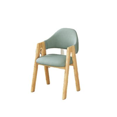 China Modern Modern Indoor Furniture Colorful Wooden Dining Chairs With Wooden Leg for sale