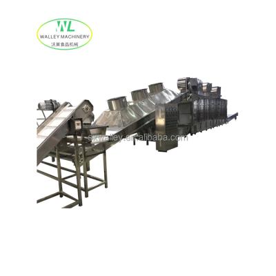 China Food Processing Customizing Mesh Belt Conveyor Dryer Vegetable Carrot Drying Machine for sale