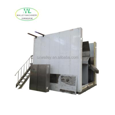 China Fruit Vegetable Customizing Industrial Fluidized Quick Freezing Carrot / Corn / Onion / French Fries for sale