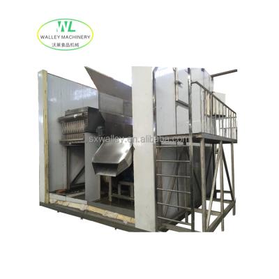 China Fruit Vegetable Customizing Industrial SUS304 Quick Freezing Tunnel Machine IQF Equipment for sale