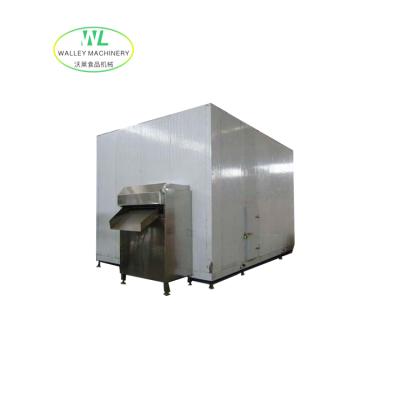 China Rebuy China Professional High Effiency Freezing Vegetables and Fruits Industrial High Speed ​​and Cooked Wheat Food Fluidized Freezer for sale