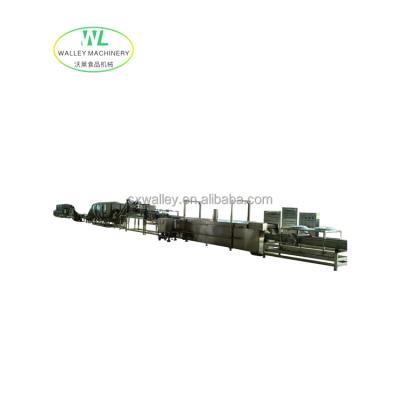 China Fully Automatic Labor Saving Walley Hot Sale French Fries Production Line Including Washing Peeling Cutting Frying Fast Freezing and Packing for sale