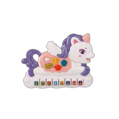 China Fashionable Baby Enjoy Colorful Instrument Musical Toys Keyboard Electronic Plastic Educational Musical Toys for sale