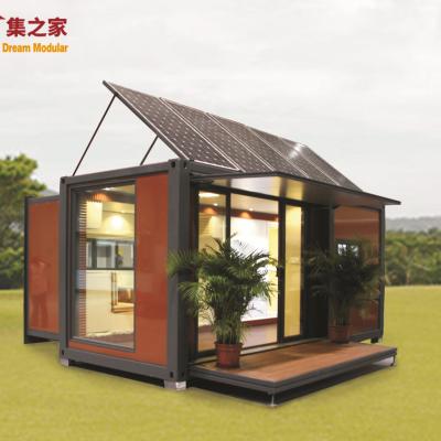 China Modern Solar Power Panel Off Grid Movable Expandable Folding Slide Eliminate Container House Home for sale