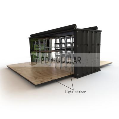 China Parking lot factory wholesale price 20ft used shipping container for sale folding living expandable house for sale