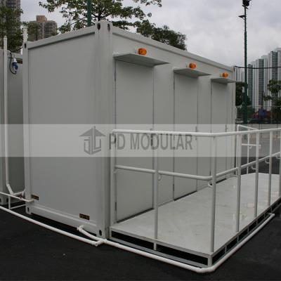 China Desktop Prefab Portable Toilet Small Movable Modern Outdoor Shower Room for sale