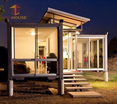 China Modern Minimalism Prefab Green Modularized Detachable Container Luxury House For Living Or Resort for sale