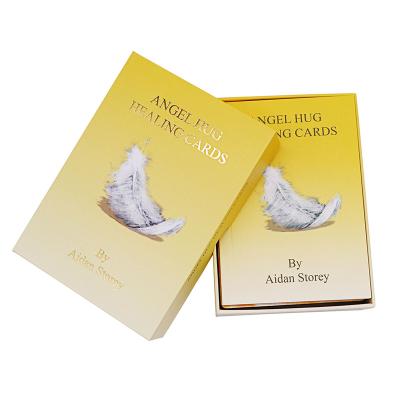 China Custom Printed Oracle Memories Cards Gold Foil Tarot Cards Printing for sale