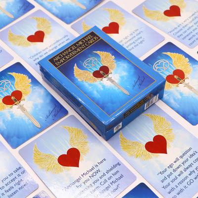 China Positive Memories Affirmation Cards Gold Foil Affirmation Cards White and Gold for sale