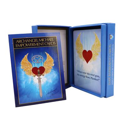 China Custom Magnetic Keepsakes Women Affirmation Cards Package Box for sale