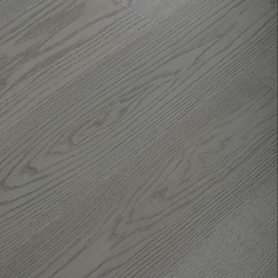 China Ash Brushed Metallic Paint New popular design anti-slip waterproof wear-resistant 3-layer wood flooring Instock engineered for sale