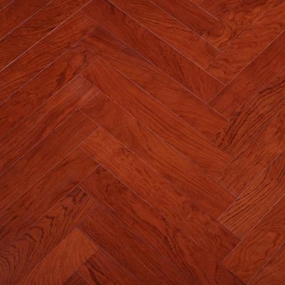 China Best Selling Low Price Wooden Composite Flooring Safflower Waterproof Wear Resistant Anti-Slip Pear Wood Herringbone Engineered Flooring Wood for sale