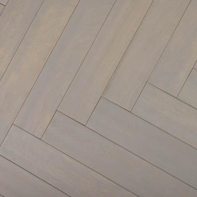 China New Product Waterproof Wear Resistant Anti-Slip Design Customized Engineered Super Waterproof Birch Wood Herringbone Antique Flooring for sale