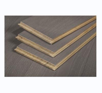 China Low price waterproof anti-slip wear-resistant hot sale waterproof walnut brushed new three-layer lock solid wood splicing floor for sale