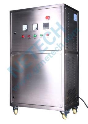 China Generador/ozonizador industriales del ozono de la refrigeración por aire para el agua potable con el tubo de cerámica en venta