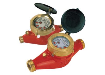 China Brass Multi Jet Water Meter / Hot Water Meter With Magnetic drive for sale