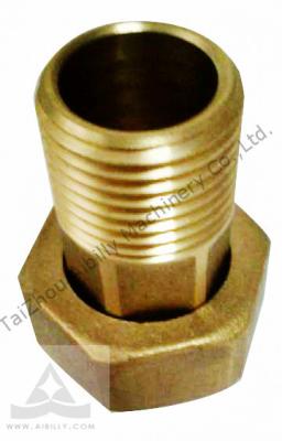 China Brass Water Meter Fitting Used in Multi-Jet Water Meter for sale