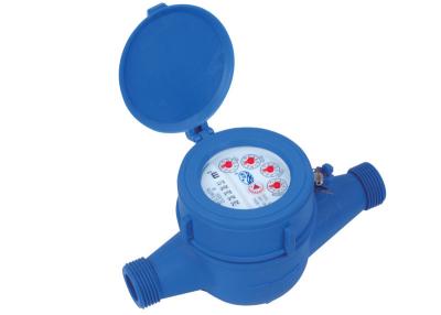 China Plastic Nylon Multi-jet Residential Water Meters Dry Dial For Cold Water for sale