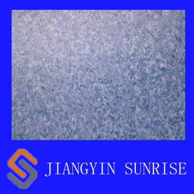 China Abrasion Resistant PVC Plastic Marble Effect Vinyl Floor Tiles For Hospital for sale