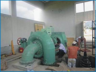 China Vida útil larga micro hidráulica del generador de turbina del agua de la turbina 320KW de Francisco de la central eléctrica en venta