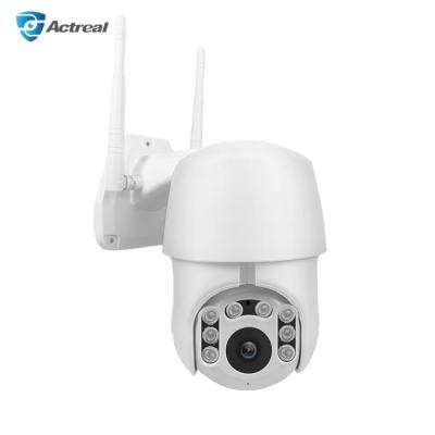 China NIGHT VISION H.264 Video Record Playback Cloud Storage Motion Detect HD 1080P Night Vision PTZ Dome IP IP Auto Tracking Outdoor Camera WiFi for sale