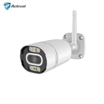 China CamHi NIGHT VISION Metal Housing Color Night Vision Motion Detection Alarm Video Recording Smart Ultra HD 5MP WiFi Bullet IP Camera for sale