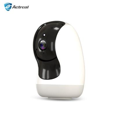 China PAN-TILT Factory Patent Design Night Vision HD 720P 1080P WiFi IP Camera Baby Monitor Auto Tracking Two Way Audio Radio Radio for sale