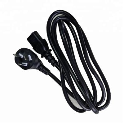 China Gigabyte 90 Degree Angle Environmental Friendly Standard Power Cord For Computer Power Cord for sale