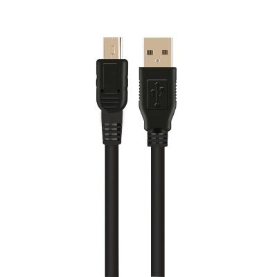 China Environmental Friendly Custom Mini USB 5P Pair 2.0 Male Cable For Mini USB Charging Data Transmission for sale