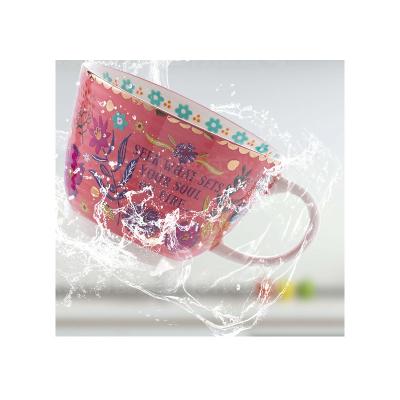 China Bohemian Creative Ceramic Mug Cup Viable Home Breakfast Cup for sale