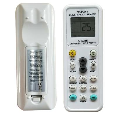 China Home English General Air Conditioning Appliance Global Commercial Remote Control K-1028E for sale