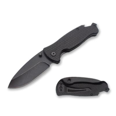 China Military Tactical Mini Pocket Knife 6.7 Inch Folding Knife 420 Stainless Steel Custom Plastic Handle Non-variable Blade for sale