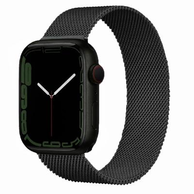 China 2020 New Breathable Suitable For Apple Watch Strap Milanese Apple Watch Milanese Stainless Steel Magnetic Strap for sale