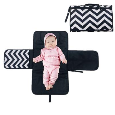 China 2021 Travel Baby Diapers Anti-theft Waterproof Accessories Folding Baby Portable Newborn Diaper Changing Mat for sale