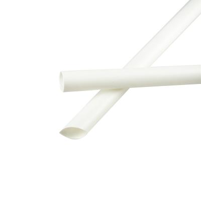 China 100% Biodegradable Ingle Independently Bundled Beverage Milk Tea Disposable Degradable Thick Straw Adjustable Log Maker for sale