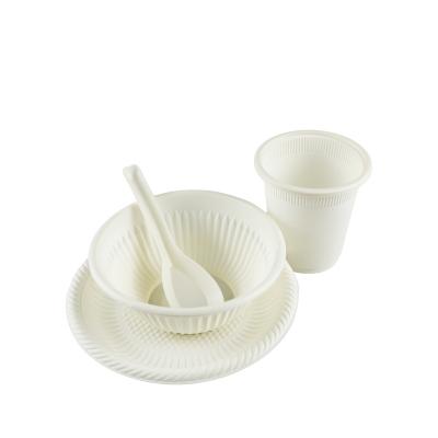 China Factory Wholesale Wholesale Hot Selling Rice Pod Minimalist Customizable Fiber Plastic Drink Cup for sale