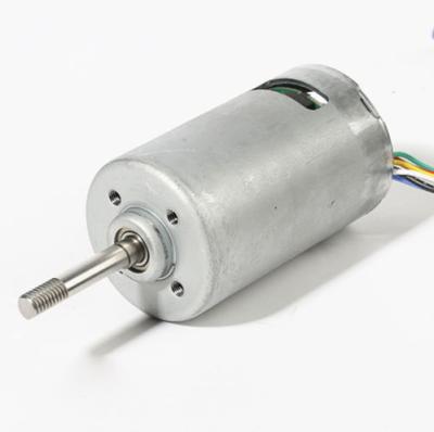 China Alto motor de alta velocidad 52m m 24V cilíndrico 2.5-8A del esfuerzo de torsión BLDC en venta