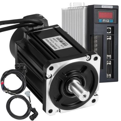 China motor servo de 750w DC para el reborde 80 2.39Nm de la fresadora con la impulsión en venta