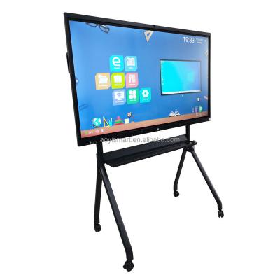 China 55-110 inch smart touch screen led panel with eye to protect whiteboard I7 win 10 android 85 inch interactive whiteboard computer for sale