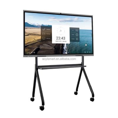 China 75 Inch 65 Inch All-in-one Electronic Smart Interactive Training Conference Whiteboard Display Screen for sale