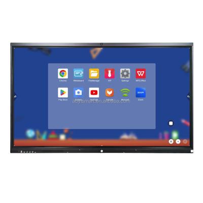 China 65 75 86 Inch Panel Wireless Smart Interactive Whiteboard Screen Transmission Smart Panel 65 Inch for sale