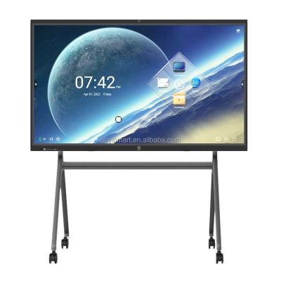 China 75 Inch Finger Touch Screen Smart LCD Display Electronic Interactive Whiteboard Smart School Interactive Whiteboard 65 Inch for sale